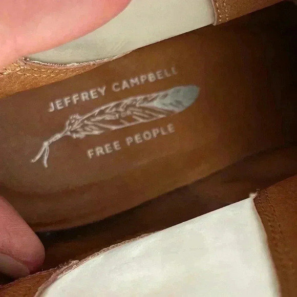 Jeffrey Campbell for Free People crushed velvet pointy toe ankle boots mauve 8 - Picture 8 of 9